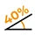40%